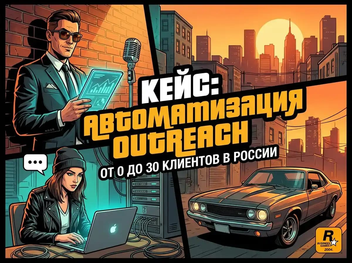 Кейс: Автоматизация outreach для маркетингового агентства - от 0 до 30 клиентов в России - Illustration 1