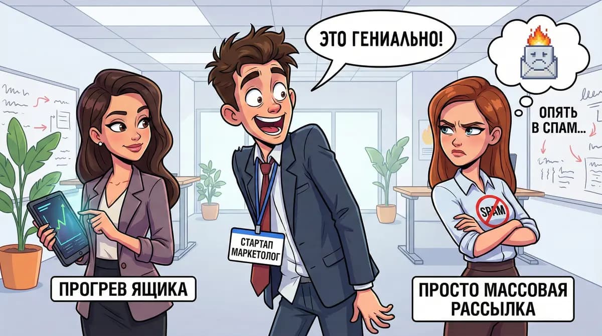 Прогрев почтового ящика: Зачем нужен и как делать правильно - Meme 1