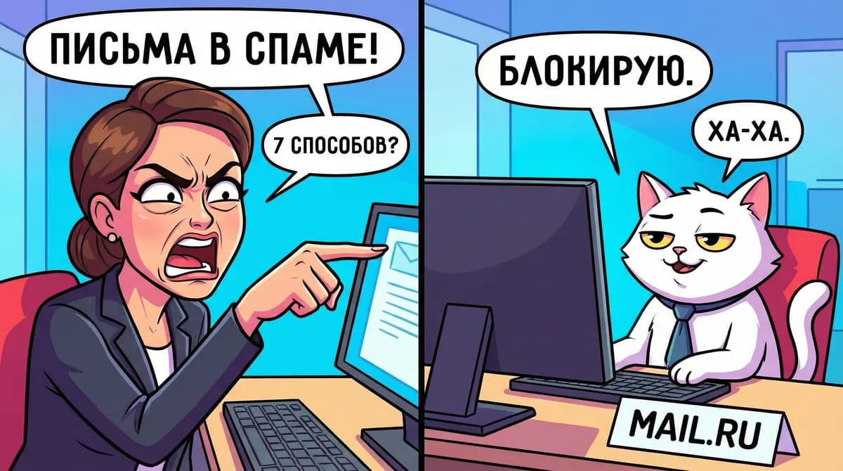 Почему Mail.ru блокирует ваши письма и 7 способов это исправить - Meme 2