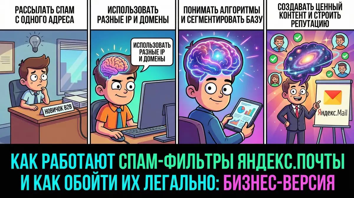 Как работают спам-фильтры Яндекс.Почты и как обойти их легально - Meme 1